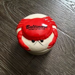 Baltimore crab trinket box